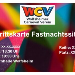 1. Kostümsitzung Aktive